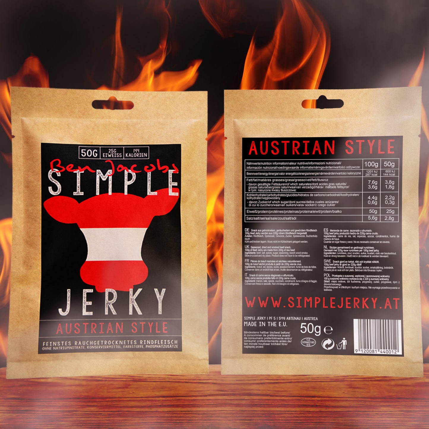 Beef Jerky - Stile Austriaco