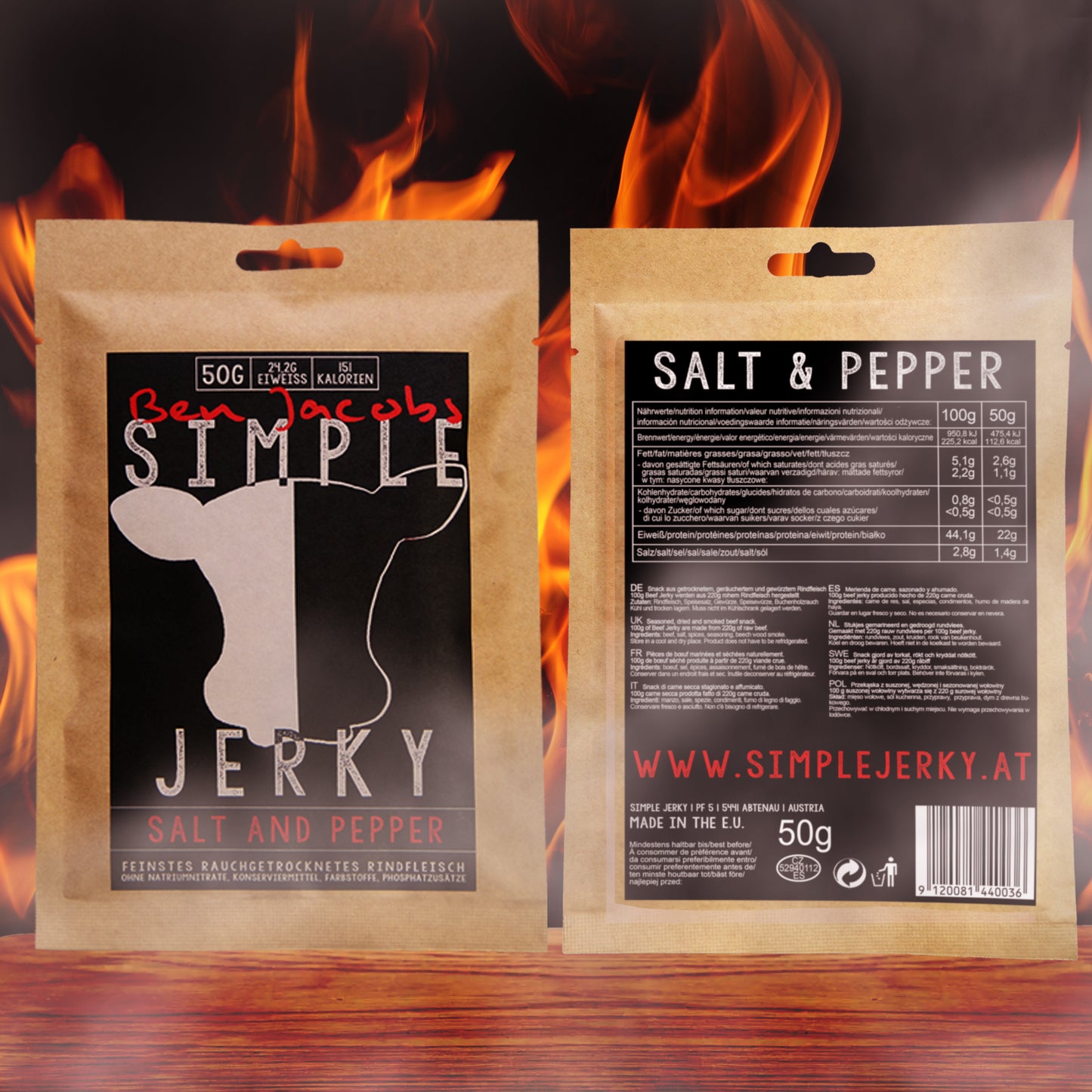 Beef Jerky - Sale e Pepe