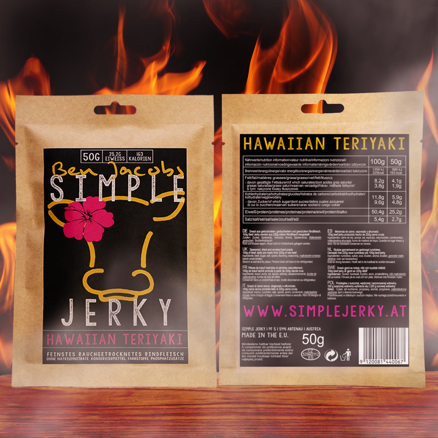 Beef Jerky - Teriyaki Hawaiano