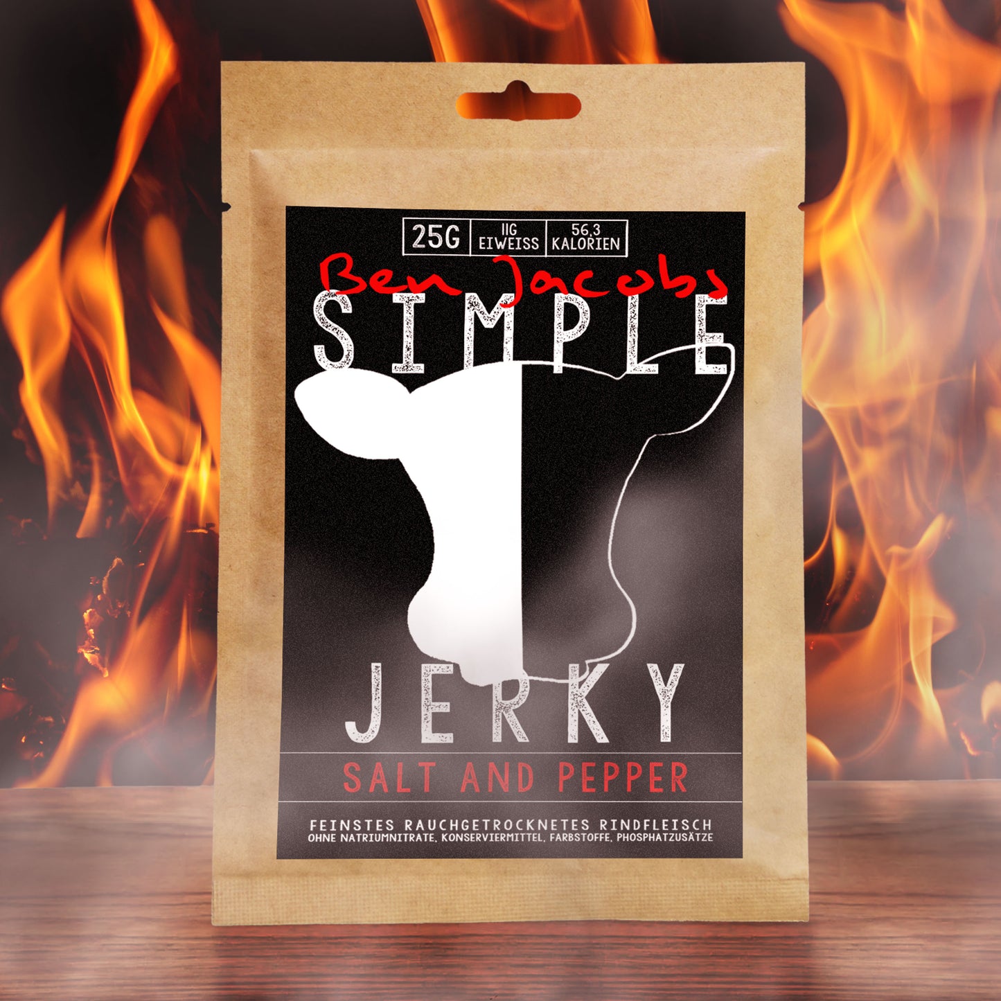 Beef Jerky - Sale e Pepe